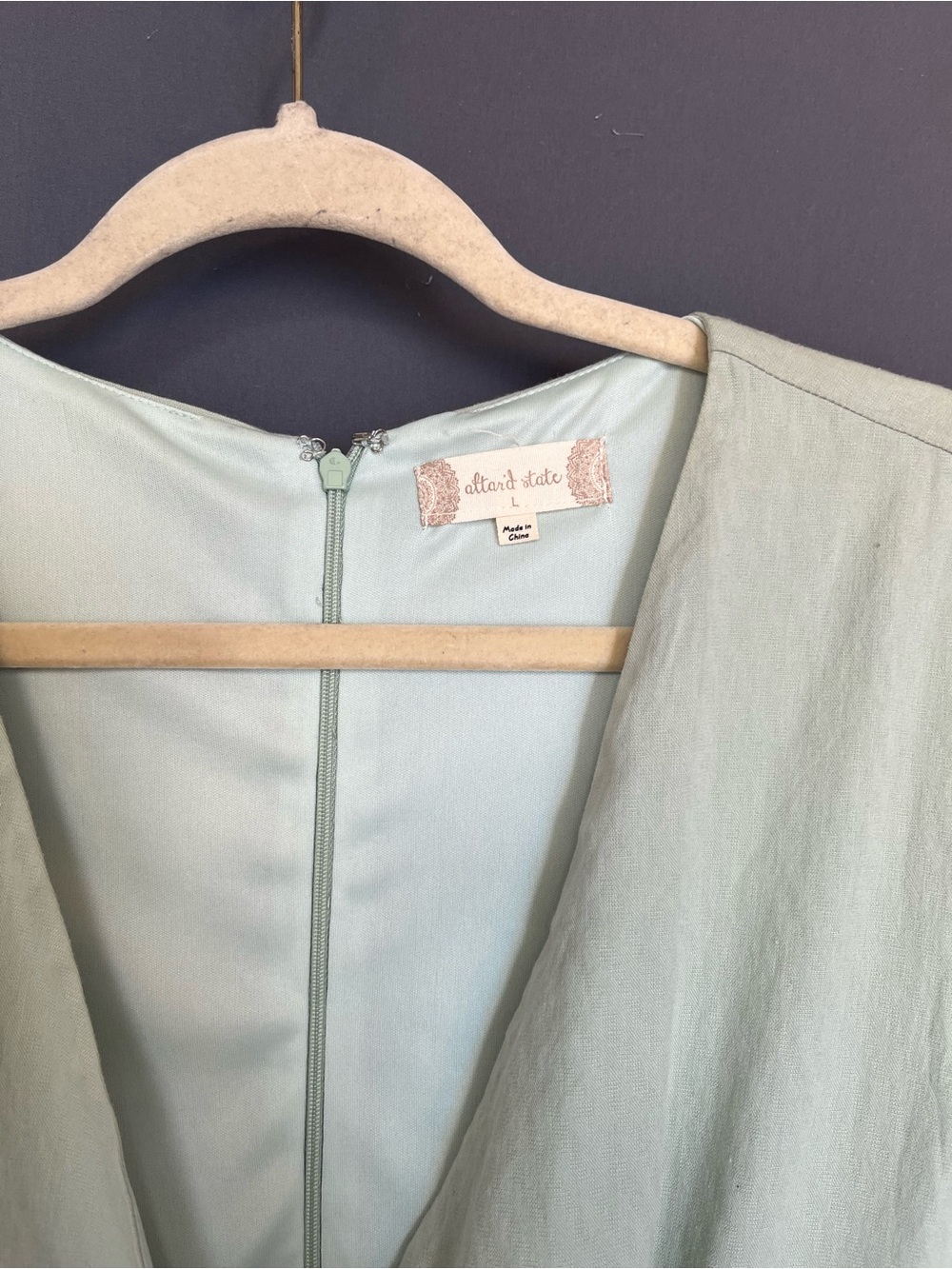 Altar'd State Lainey Double Layer Romper